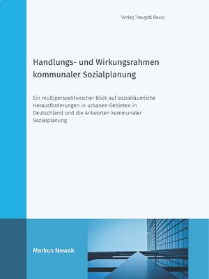 cover image of Handlungs- und Wirkungsrahmen kommunaler Sozialplanung